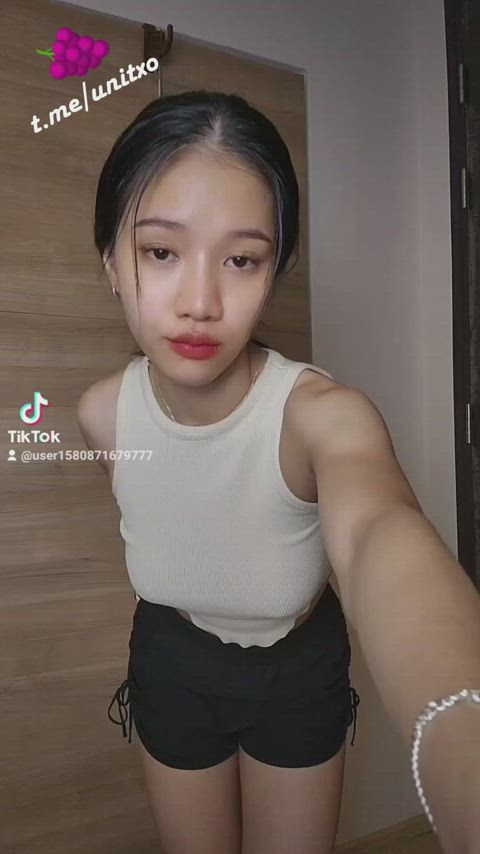 teen onlyfans boobs asian petite tiktok slut r/tiktits gif