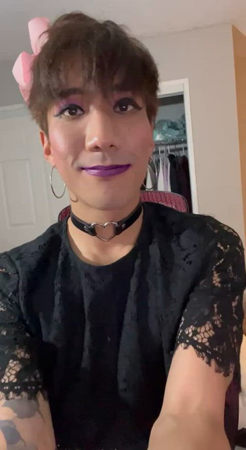 asian femboy sissy trans gif