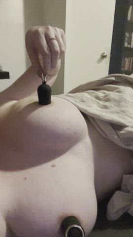 A different take on a titty drop but I enjoyed it. Nipples are sore the next day