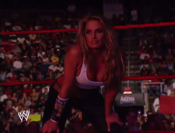 big tits blonde trish stratus wrestling gif