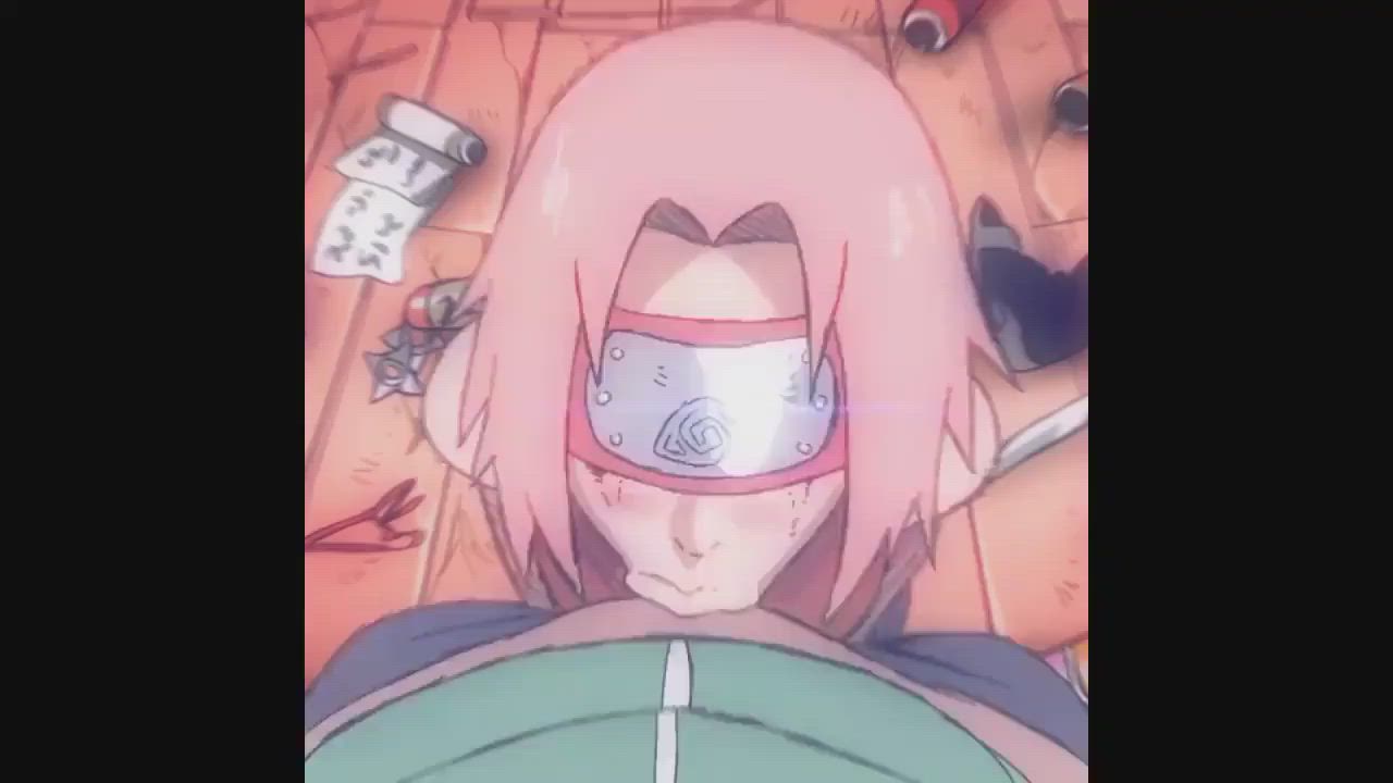 Haruno Sakura Blindfold Blowjob (D-Art) [Naruto]