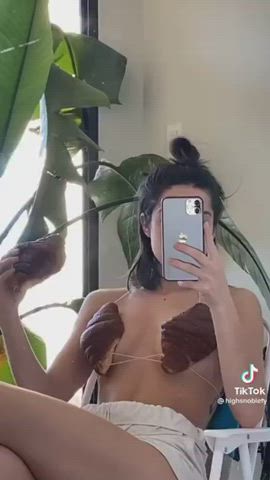 Food Fetish Naked TikTok gif