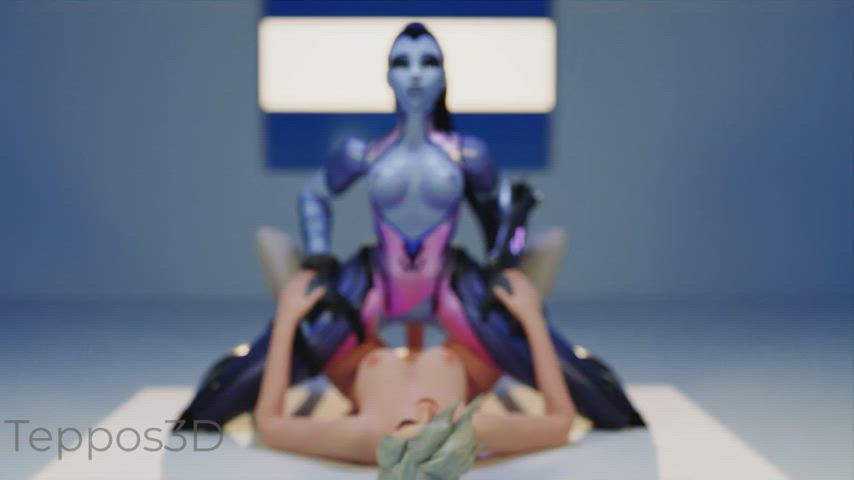 Widowmaker and Mercy anal