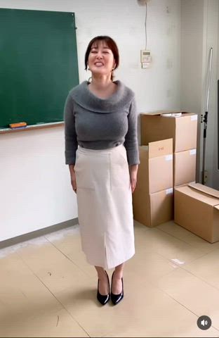 Asian teacher