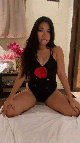 asian solo teen gif