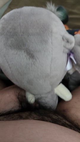 doll hairy pussy masturbating gif