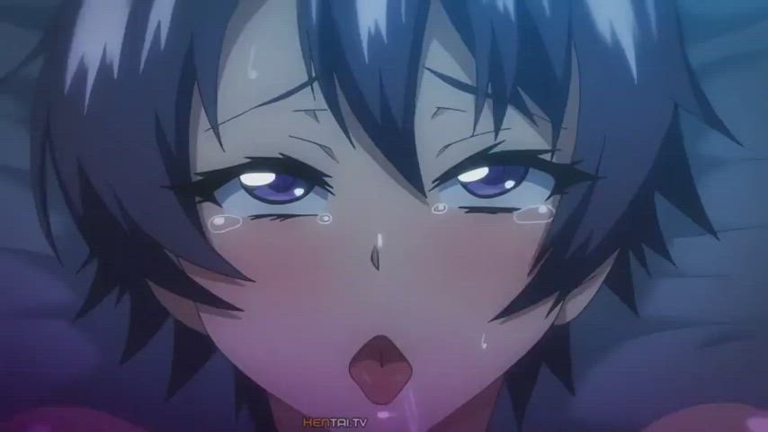 ahegao babe big tits hentai sweaty sex r/matingpress gif