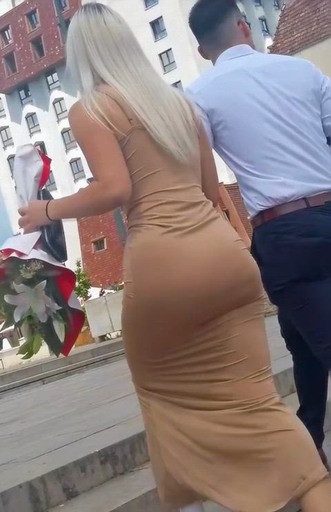 ass candid dress gif