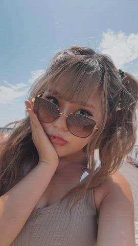 japanese tanned teen gif
