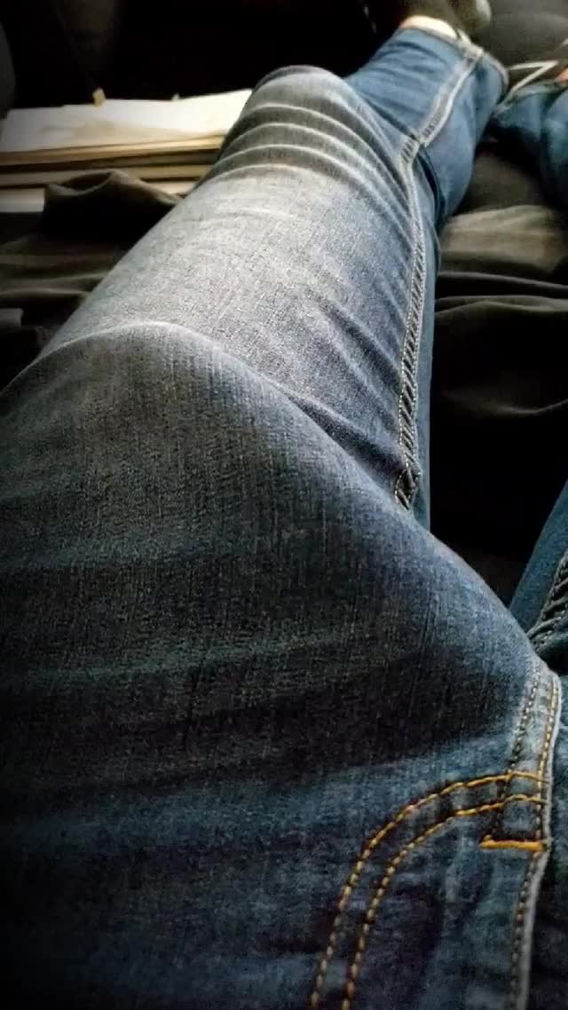 Pulsing under jeans
