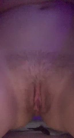 bbw chubby clit rubbing hairy hairy pussy pubic hair pussy gif