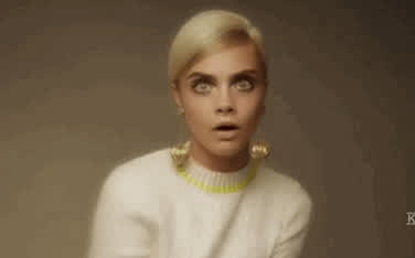 Cara Delevingne watching you take me