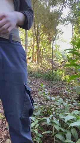 Outdoor Piss Pissing Solo gif