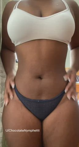 19honeysuckle Ebony Hourglass Teen Tits Undressing gif