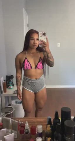 former wrestler turned gym girl. can you take me?