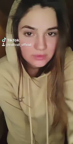 natural tits small tits teen tiktok gif