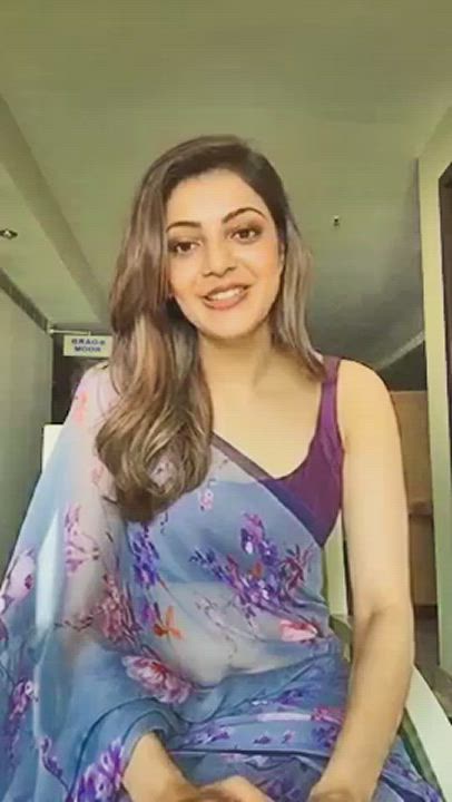 Like a blackhole in the centre of the milkyway. Kajal Aggarwal teasing her followers