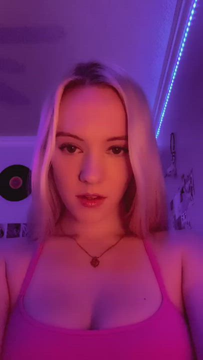 Blonde Seduction TikTok gif