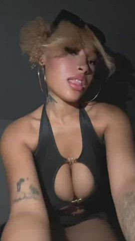 big tits ebony teen gif