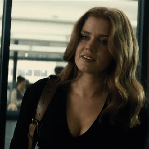 amy adams big tits boobs cleavage lois lane gif