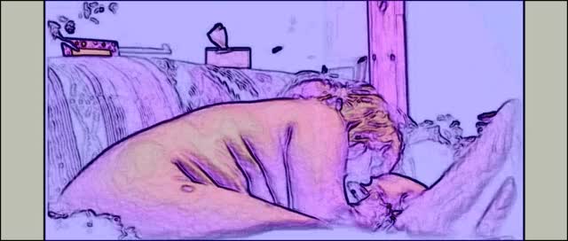 CARTOON IN PINK INVERT HOT HOT COCK SUCK