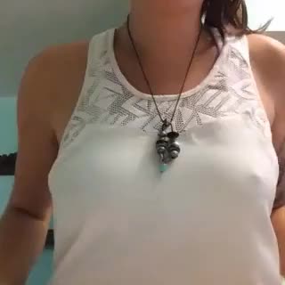 My wife's tits bouncin'