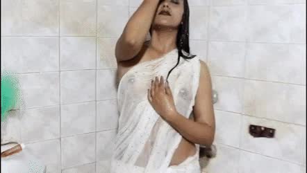 Bathing Moushmi MahuaDatta