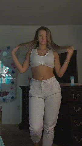 blonde booty joi gif