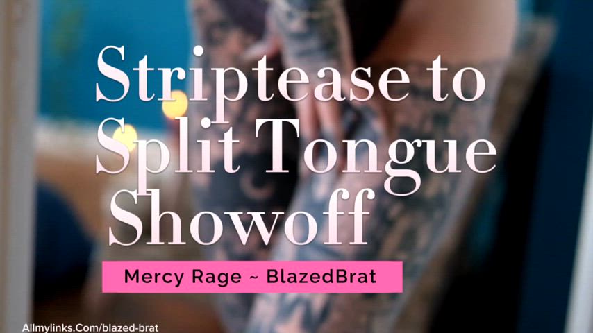 brunette striptease tongue fetish alt-girls pale-girls suicide-girls gif