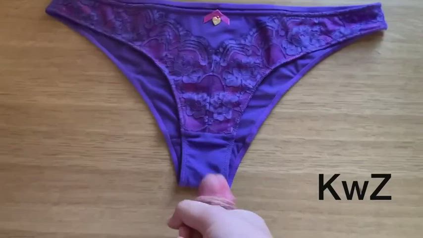 Amateur Homemade Panties Solo gif