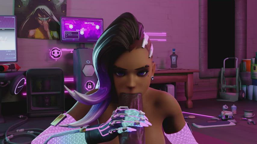 Sombra Cyber BJ (HentaiVR / Grand Cupido) [Overwatch]