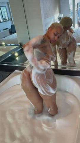 ass ass clapping ass spread booty soapy gif