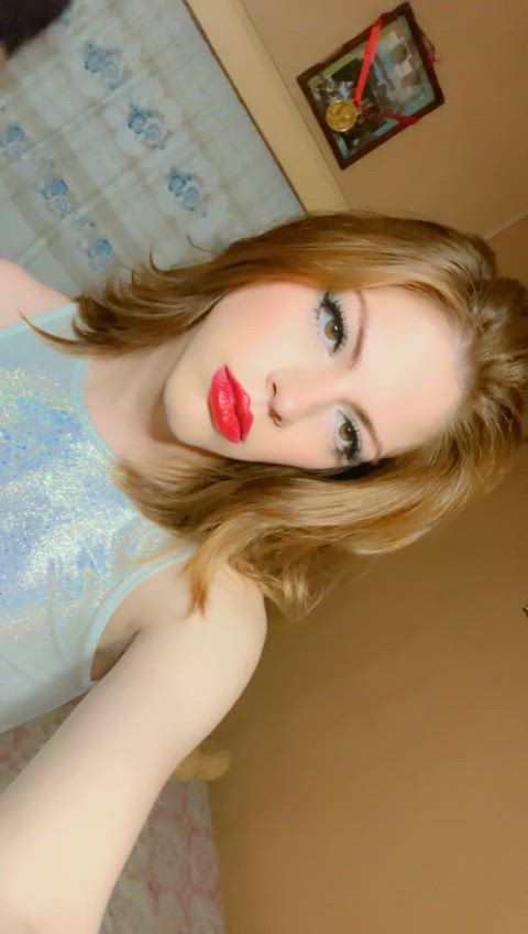 beautiful blonde doll selfie sex doll sissy slut teen teens virgin wife gif