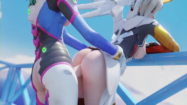 D.Va &amp; Mercy [gif]