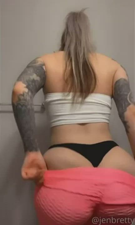 Ass Ass Clapping Big Ass Booty Bouncing Jiggling Pawg White Girl gif