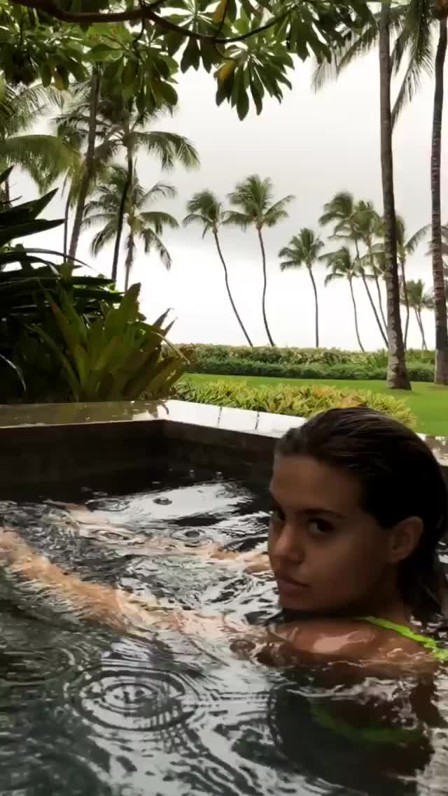 Sofia Jamora Splashing