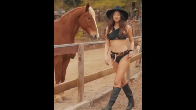 Christen Harper Sexy Cowgirl