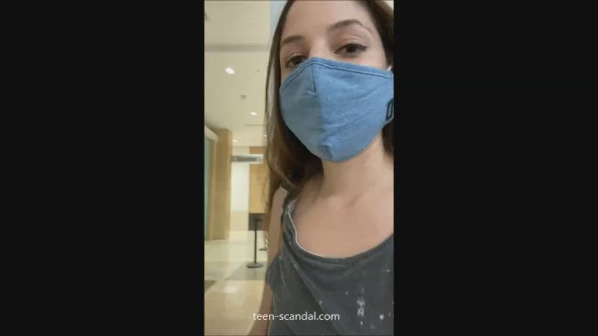 amateur flashing public pussy gif