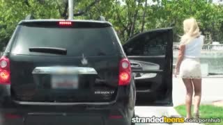 Slut Tucker Starr fucks in Car