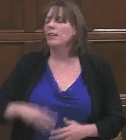 Jess Phillips shaking