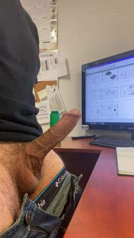 amateur big dick cock nsfw solo gif