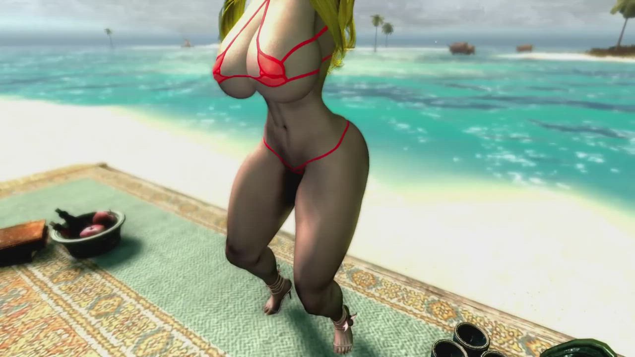 3D Big Ass Twerking gif