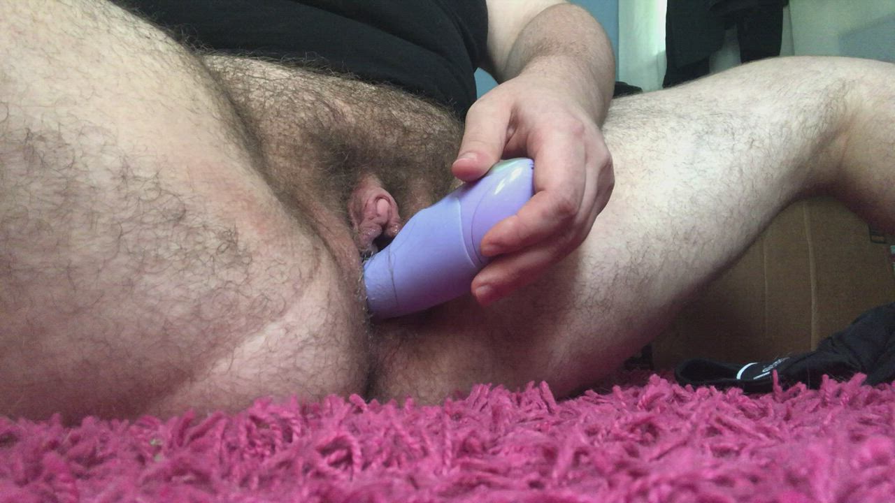 18 Years Old Dildo FTM Hairy Hairy Pussy Orgasm Orgasms Vibrator Wet Wet Pussy gif