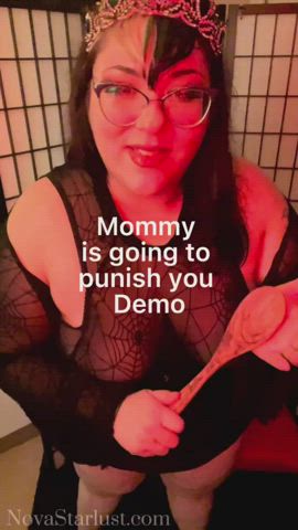 BBW Big Tits Dirty Talk Dominatrix Femdom POV Spanking Step-Mom Talking Dirty gif