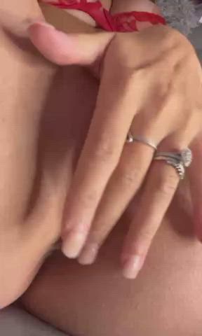 amateur cum fingering homemade masturbating orgasm pov pussy pussy spread gif