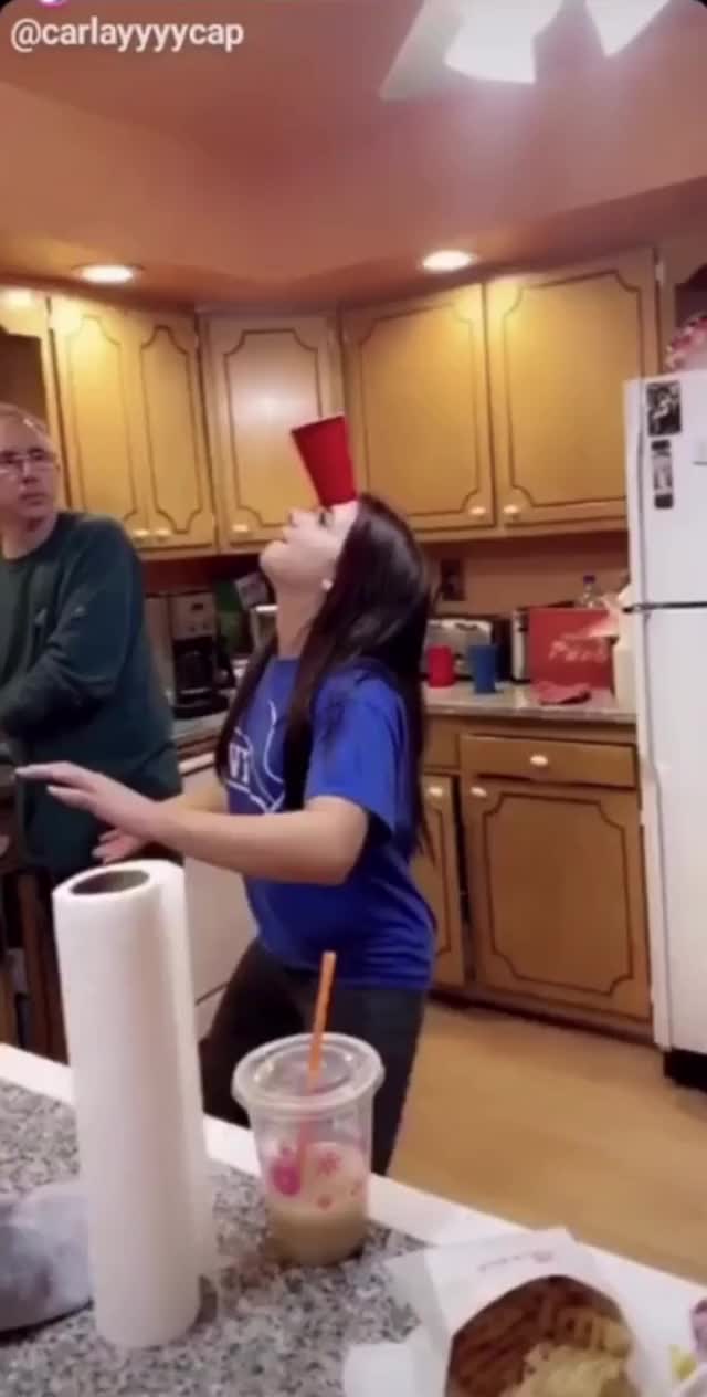 Father disappointed in where all that tuition money went.