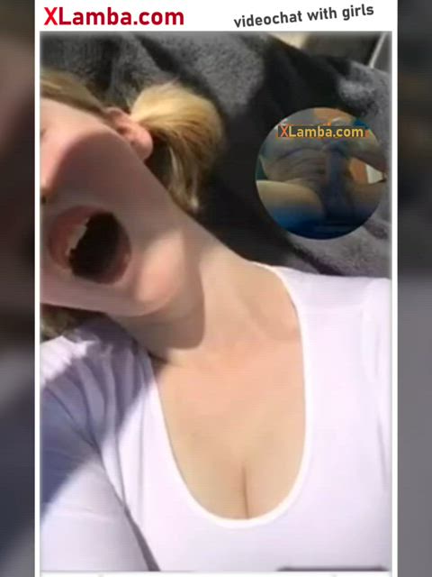 camgirl flashing masturbating pussy reaction webcam gif