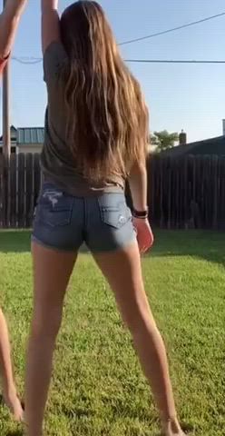 Ass Legs Petite Teen gif