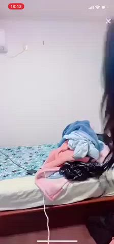 asian boobs nipple gif