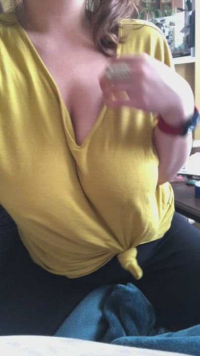 Big Tits Huge Tits Titty Drop gif